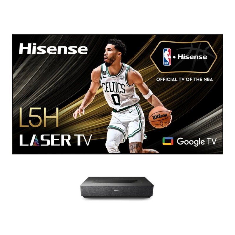 Hisense Laser TV L5 Series DLP Projector with 100 Projection Screen - 100L5H