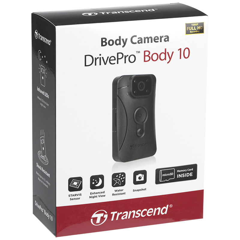 Transcend DrivePro Body 10 - TS32GDPB10B