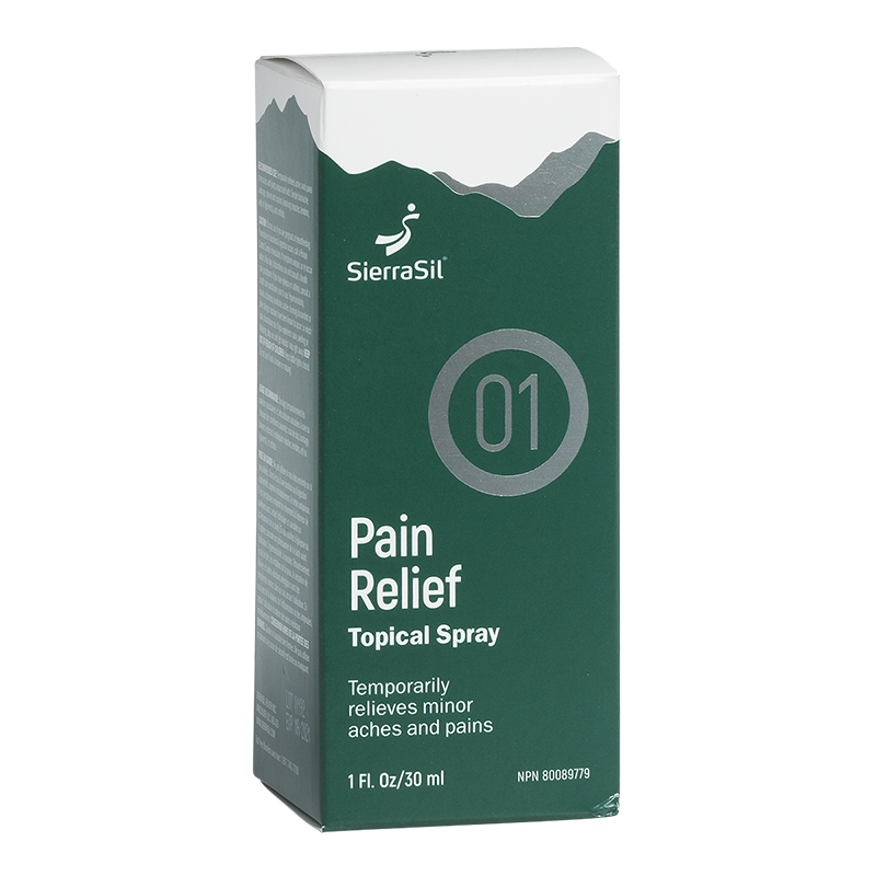 SierraSil Pain Relief Topical Spray - 30ml