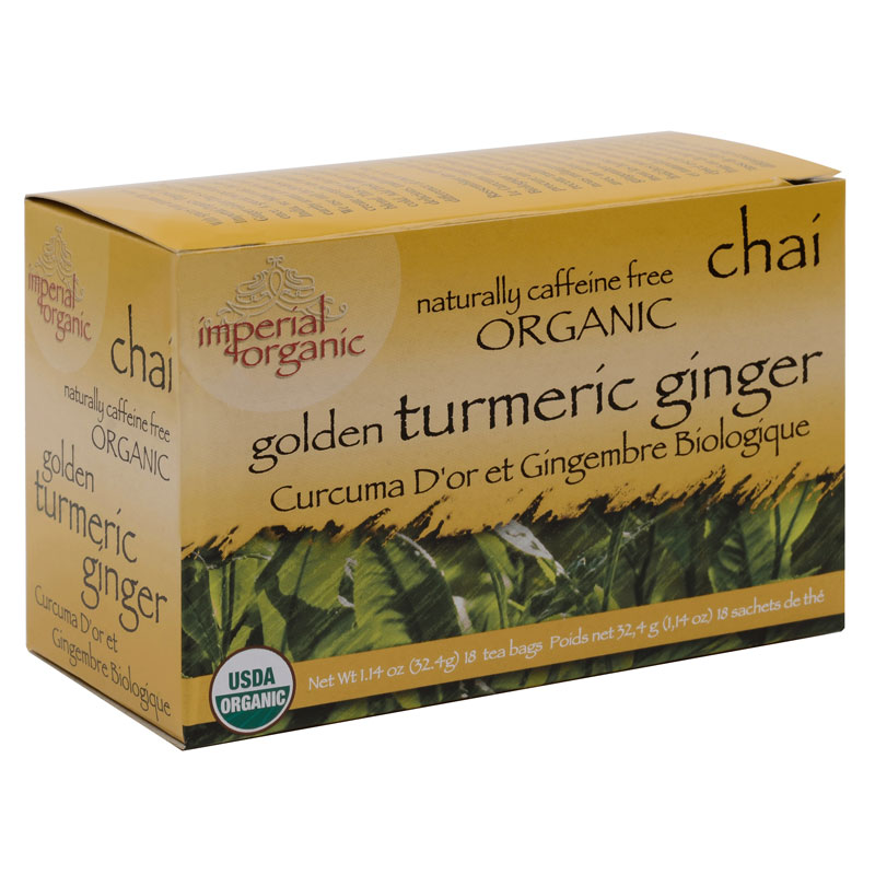 Uncle Lee's Golden Turmeric Ginger Chai - 18s