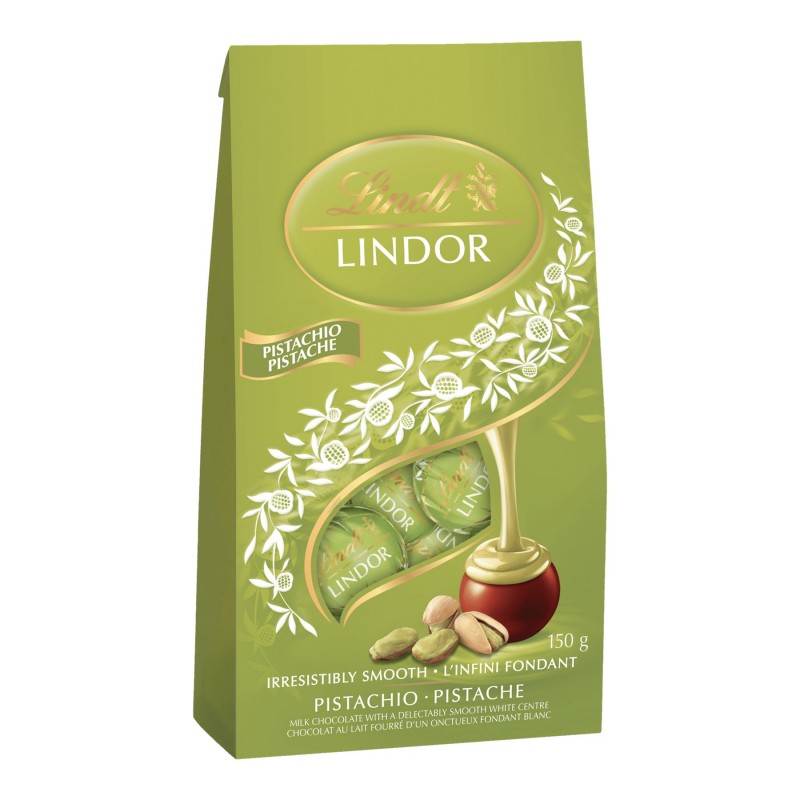LINDOR Milk Chocolate Truffle - Pistachio - 150g