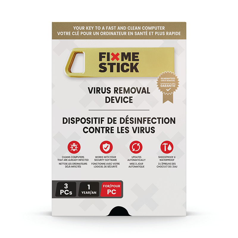 FixMeStick Gold - Virus Removal Device