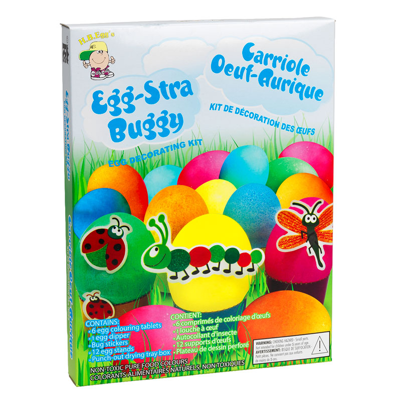 Easter Egg-Stra Buggy Egg Decorating Kit