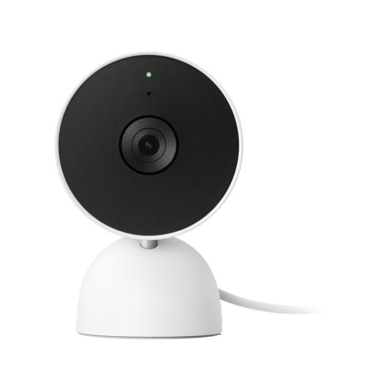 Google Nest Cam Wired Security Camera - Snow