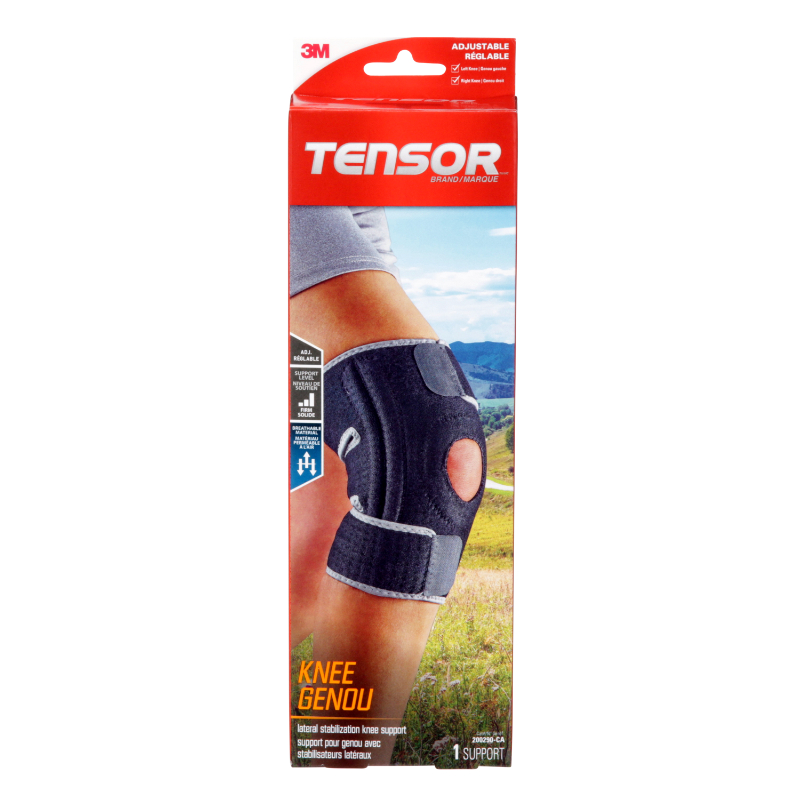 Tensor Knee Brace with Dual Side Stabilizers - One Size