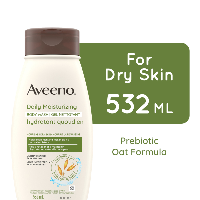 Aveeno Active Naturals Daily Moisturizing Body Wash - 532ml