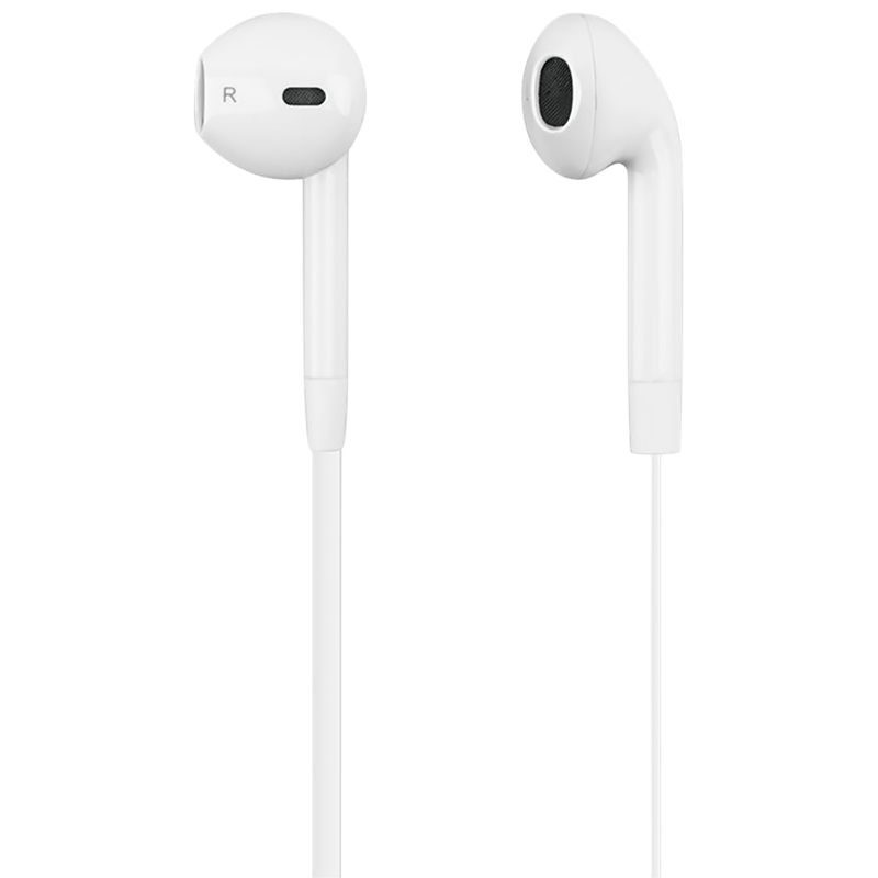 Logiix Classic USB-C In-Ear Earbuds with Mic - White - LGX13138