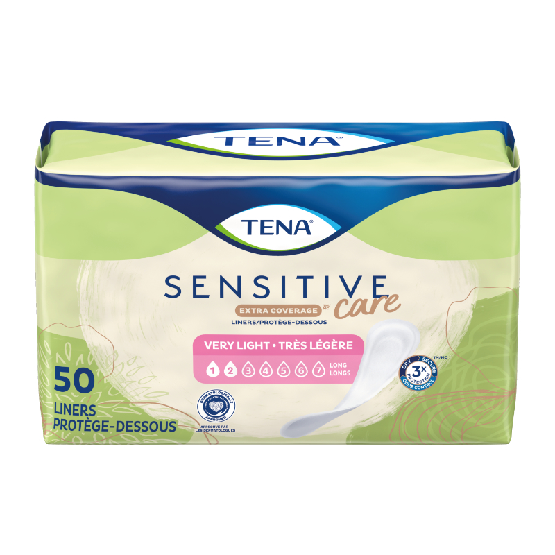 TENA Intimates Incontinence Liners - Very Light - 50s
