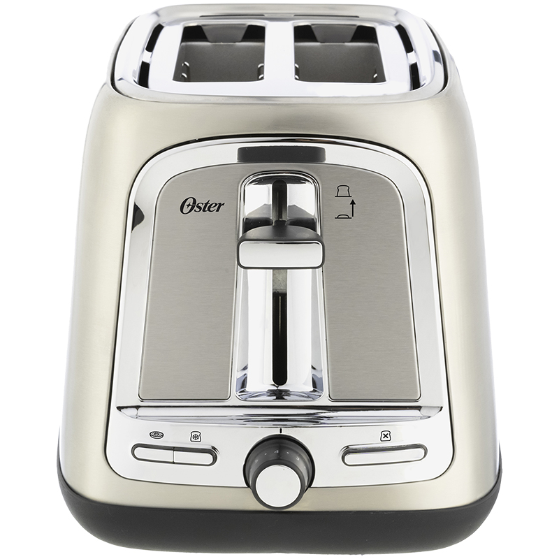 Oster 2-Slice Toaster with Advanced Toast Technology, Stainless Steel