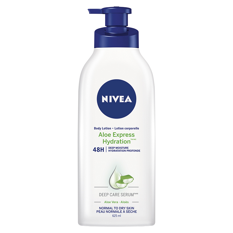 Nivea Aloe Express Hydration Body Lotion - Normal to Dry Skin - 625ml