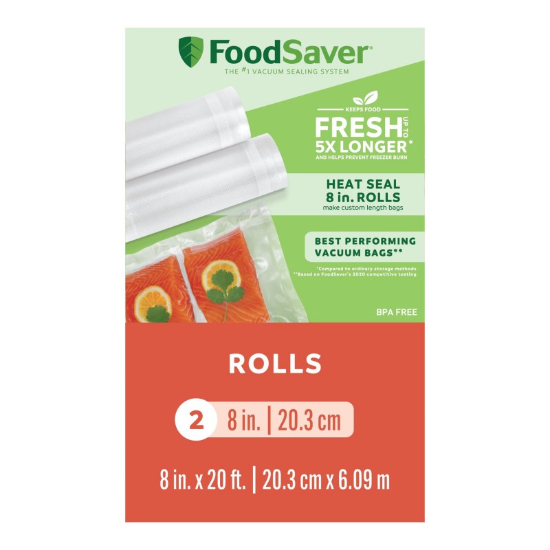 FoodSaver Vacuum Sealer Roll - 2 pack