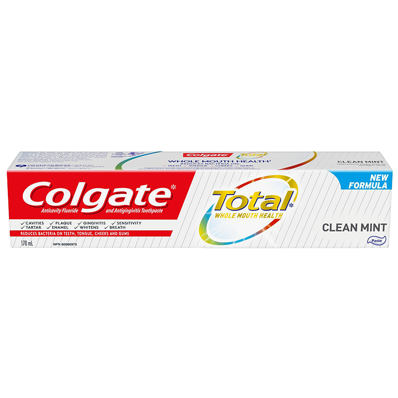 Colgate Total Toothpaste - Clean Mint - 170ml