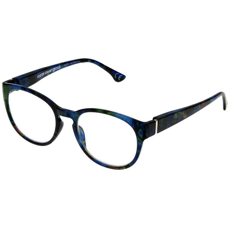 Foster Grant Everly Women's Reading Glasses - Blue Multicolour - 2.50