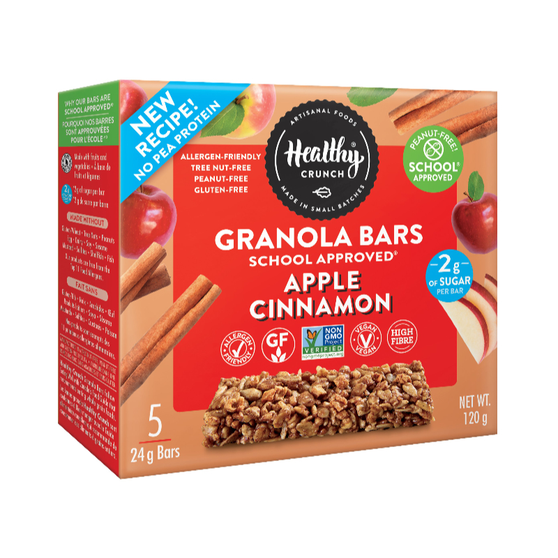 Healthy Crunch Granola Bars - Apple Cinnamon - 5x120g
