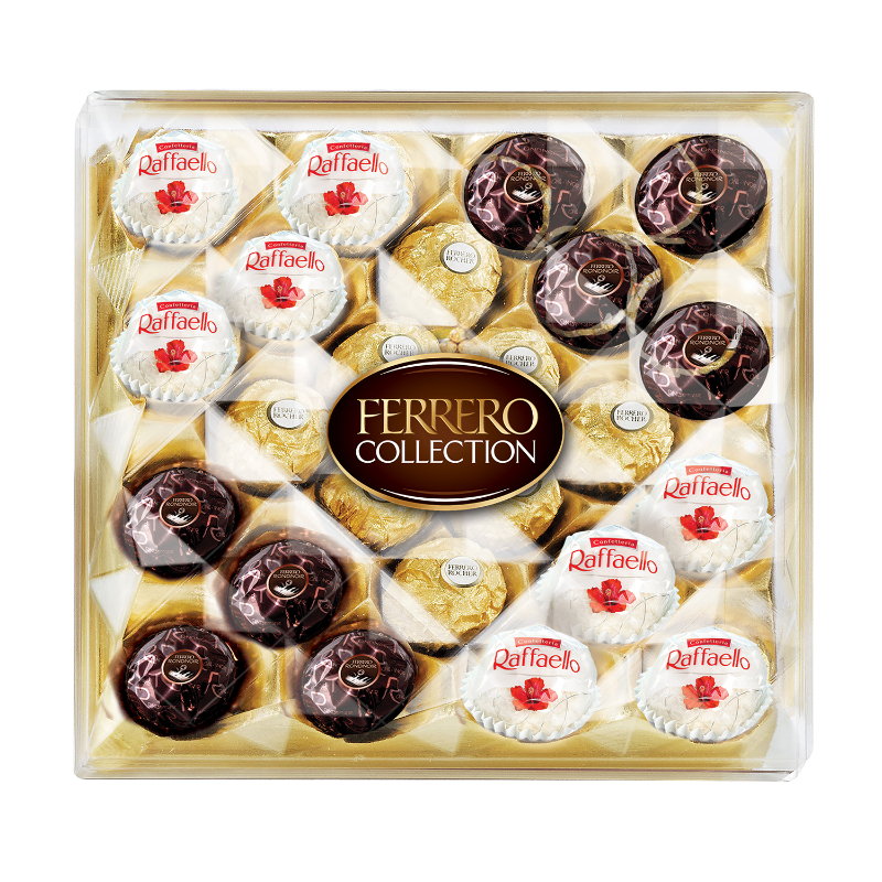 Ferrero Collection Assorted Chocolate and Coconut Confections - 24s/259g