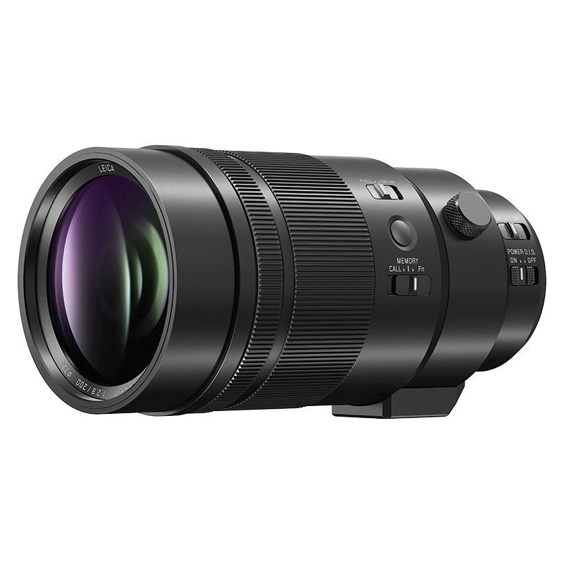 Panasonic LUMIX 200mm F2.8 ASPH Lens - Black - HES200