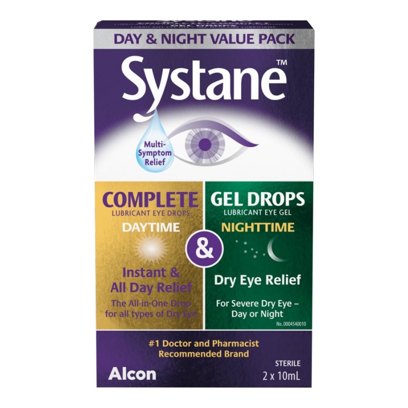 Systane Day & Night Eye Drops - 2X10ml
