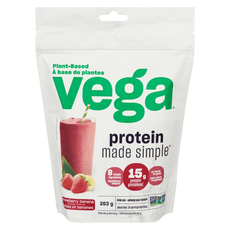 Vega Protein Made Simple - Strawberry Banana - 263g