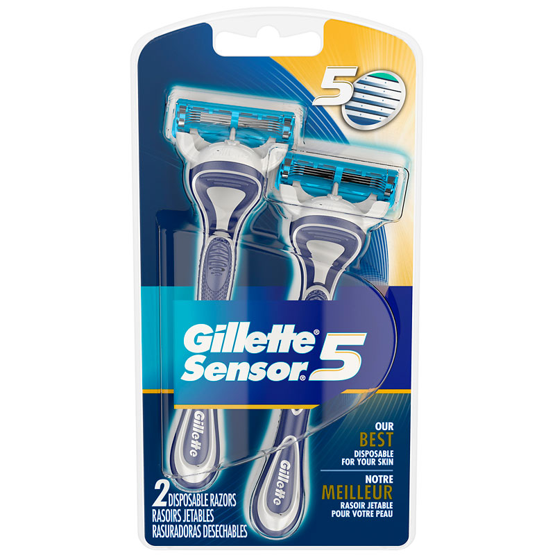 Gillette Sensor5 Disposable Razors - 2s