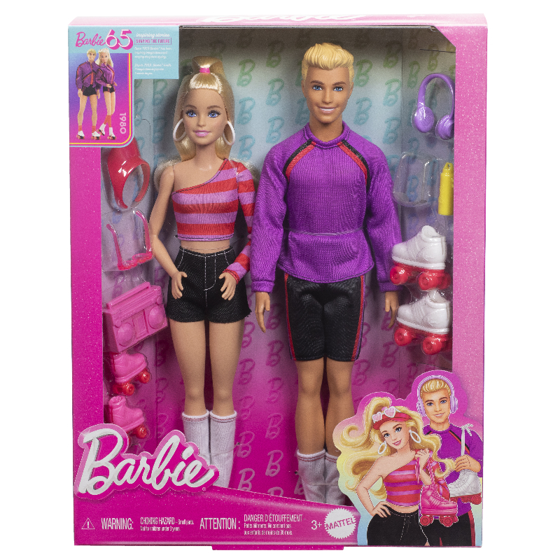 Barbie & Ken Doll 65th Anniversary - 2 pack