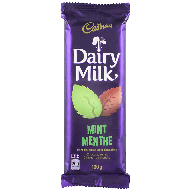 Cadbury Bar - Mint - 100g