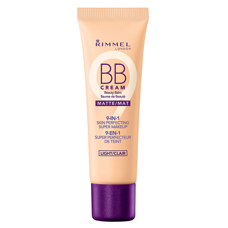 Rimmel BB Cream Matte 9-in-1 Skin Perfecting Super Makeup - Light