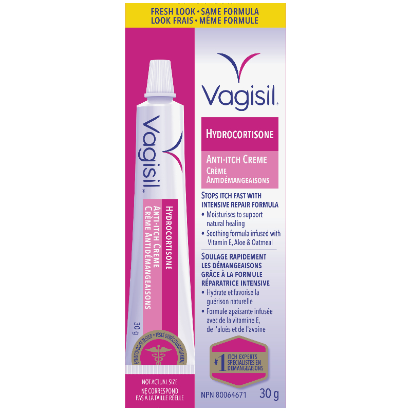 Vagisil 1% Hydrocortisone Anti-Itch Cream - 30g