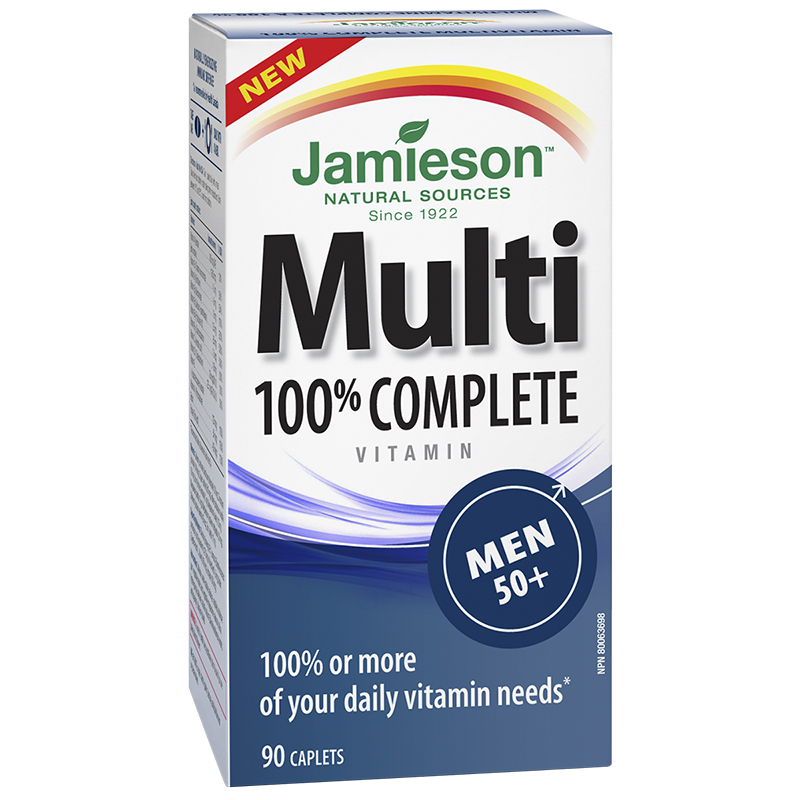 Jamieson Multi 100% Complete Vitamin - Men 50+ - 90s