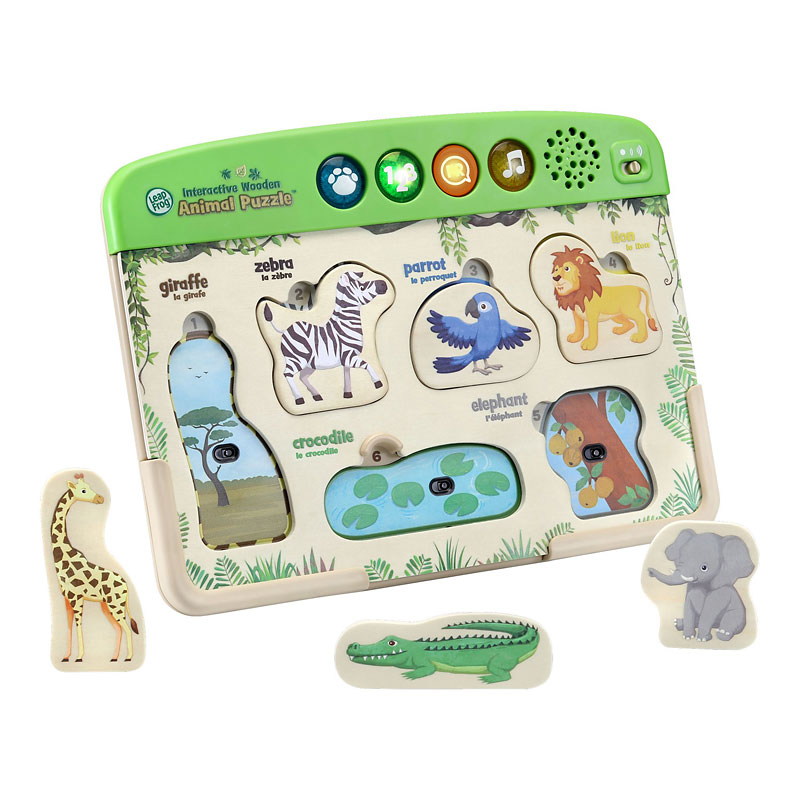 LeapFrog Interactive Wooden Animal Puzzle - 80-613641