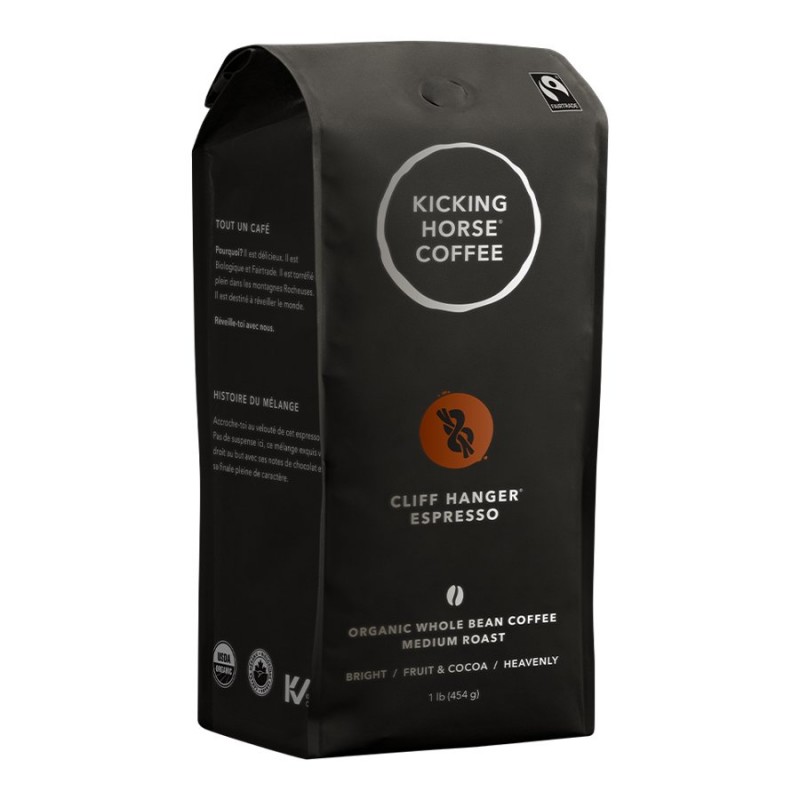 Kicking Horse Cliff Hanger Espresso Coffee Beans - 454g