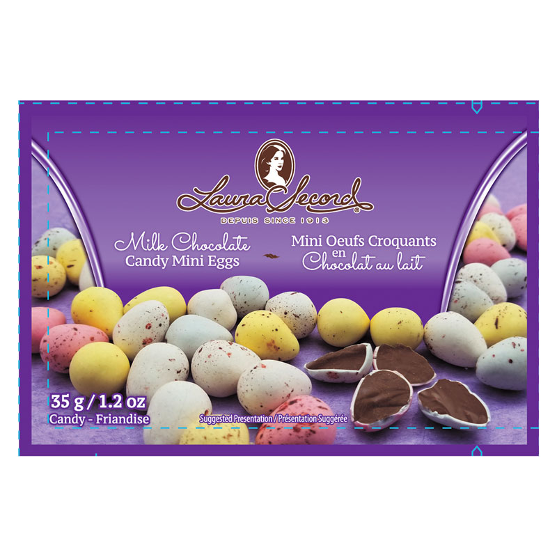 Laura Secord Milk Chocolate Candy Mini Eggs - 35g