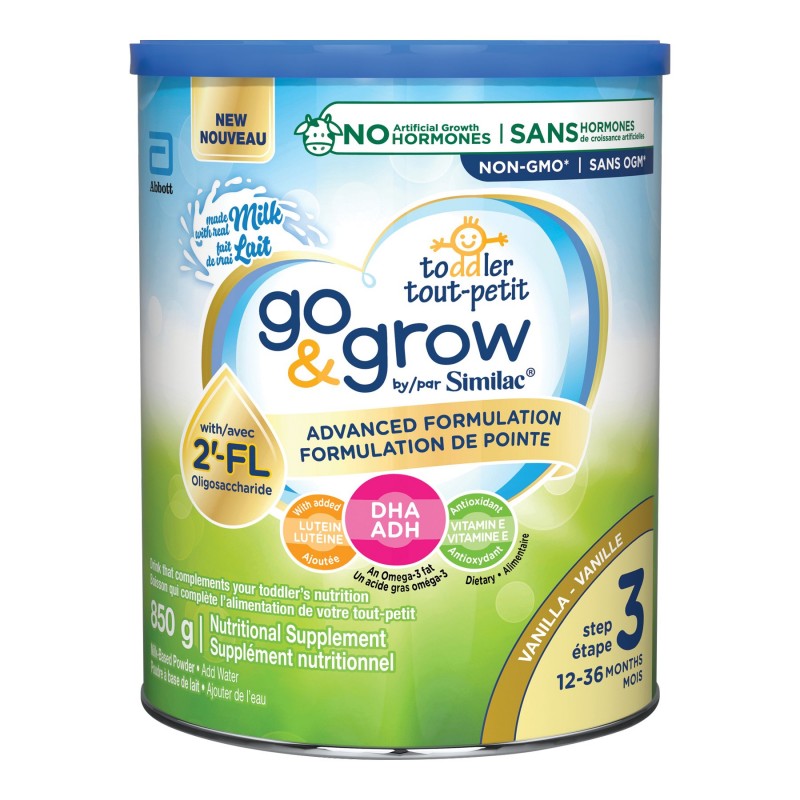 Similac Go & Grow Toddler Nutritional Supplement - Vanilla - Step 3