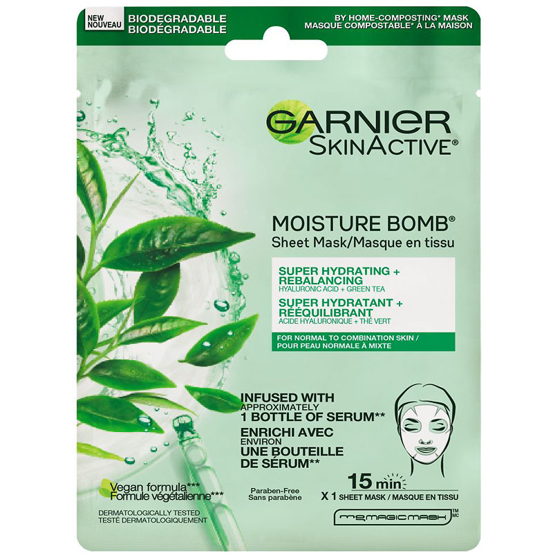 Garnier SkinActive Moisture Bomb The Super Hydrating Sheet Mask - Mattifying - 32ml