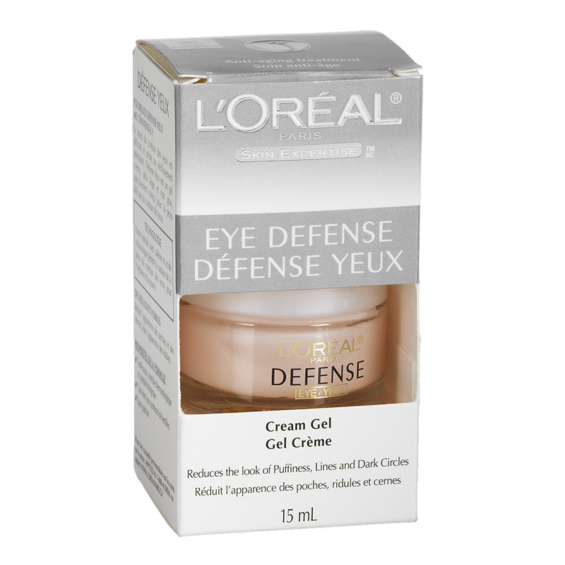 L'Oreal Dermo-Expertise Eye Defense Eye Contour Gel-Cream - 15mL