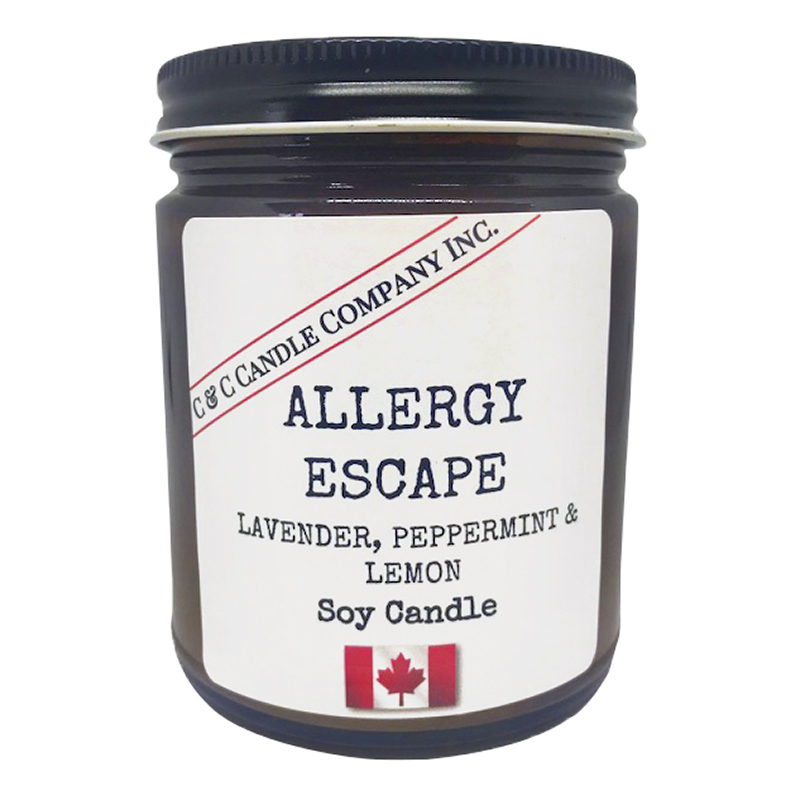 Cozy Candle Soy Candle - Allergy Escape - 9oz