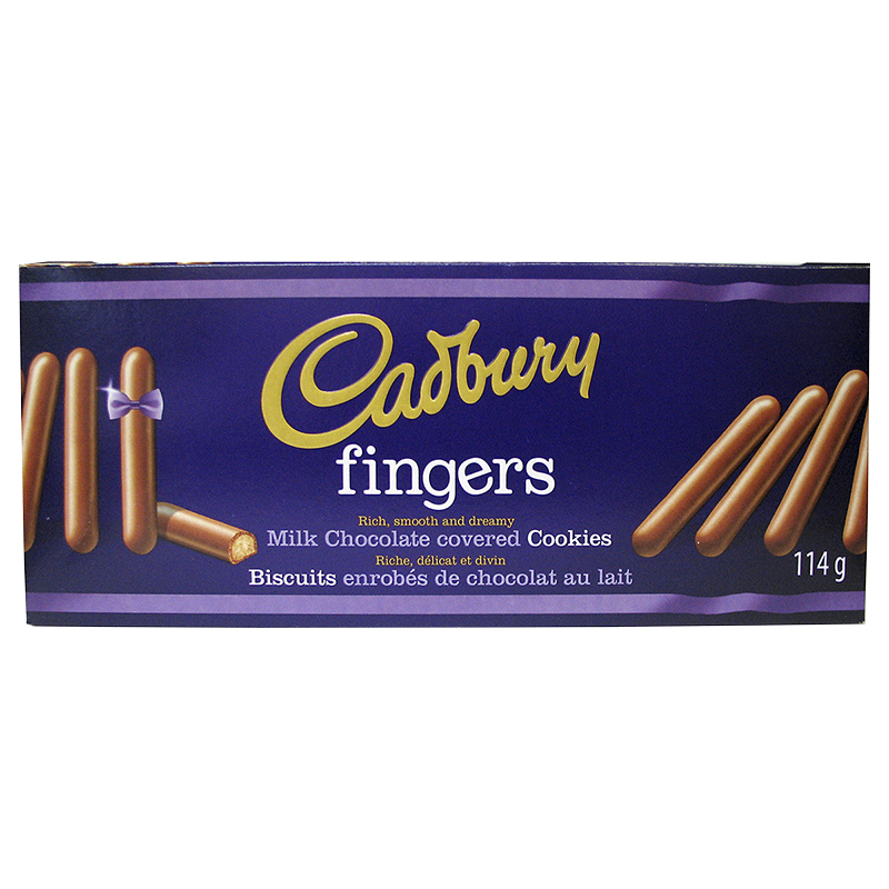 Cadbury Milk Chocolate Fingers - Original - 114g