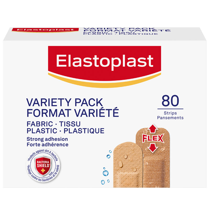 Elastoplast Fabric + Plastic Bandages - 80s