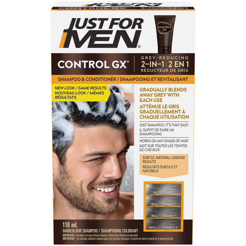 ControlGX Grey Reducing 2 in 1 Shampoo and Conditioner - 118ml
