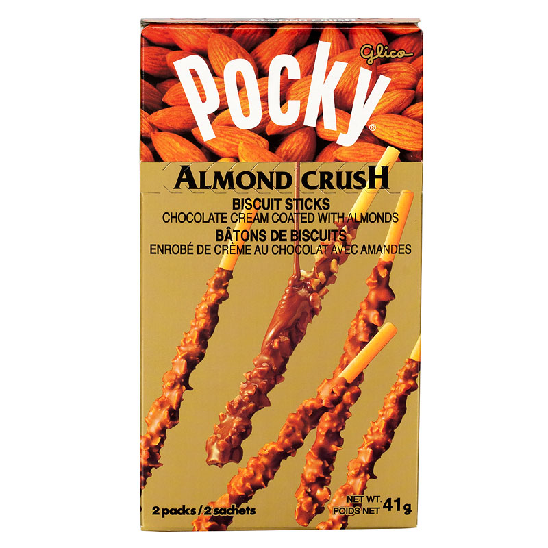 Glico Pocky Biscuit Sticks - Almond Crush - 41g