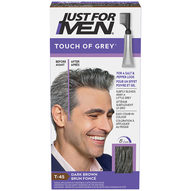 Just For Men Touch Of Grey Hair Colouring Dark Brown
