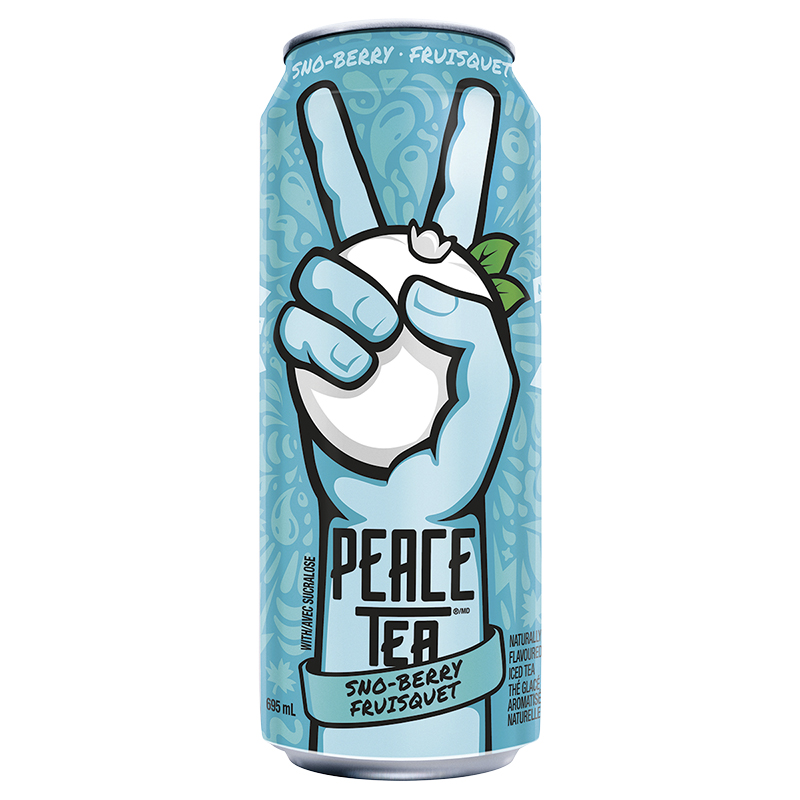 Peace Tea Iced Tea - Sno-Berry - 695Ml