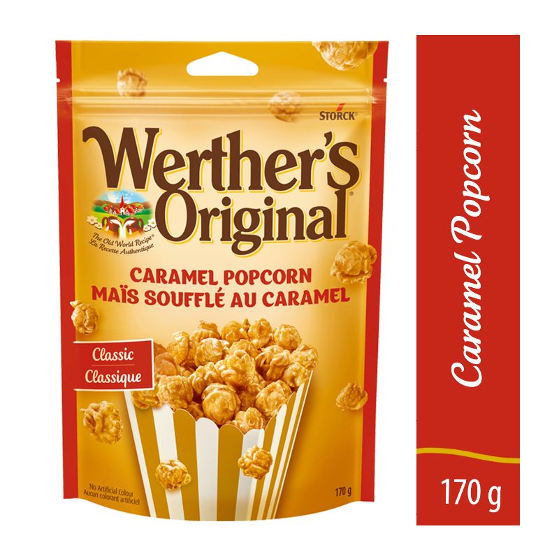 Werther's Original Caramel Popcorn - Classic Caramel - 170g