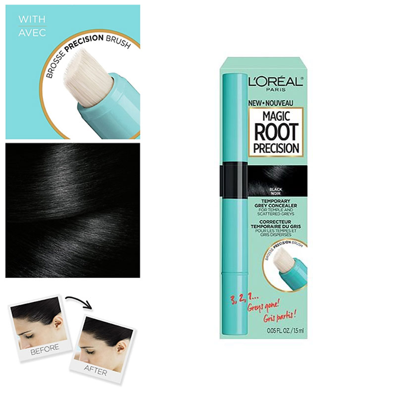 L'Oréal Paris Magic Root Precision Temporary Grey Concealer - Black