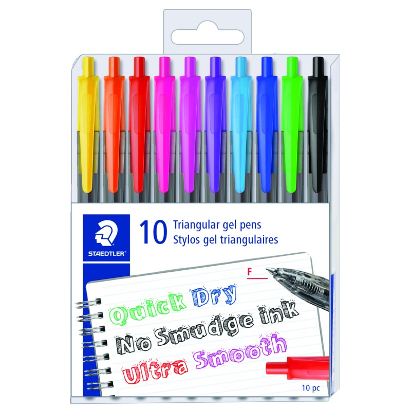 Staedtler Retractable Pens - 10 pack