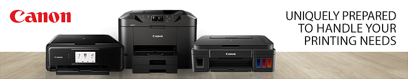 Canon - Uniquely Prepared to Handle Your Printing Needs.