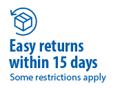 Easy returns within 15 days