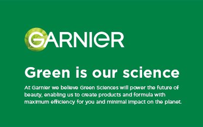 Garnier Green Beauty banner